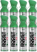 Boost Oxygen Large Natural 10L Canister 8-Pack - Portable Respiratory