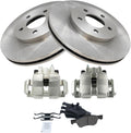 Front Brake Pad & Rotor Kit Compatible with 2005-2009 Ford Escape