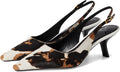 Sam Edelman Womens Bianka Sling - Sleek Wine Kitten Heel