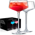 PARACITY Hand-Blown Martini Glasses - Ideal for Cocktails!