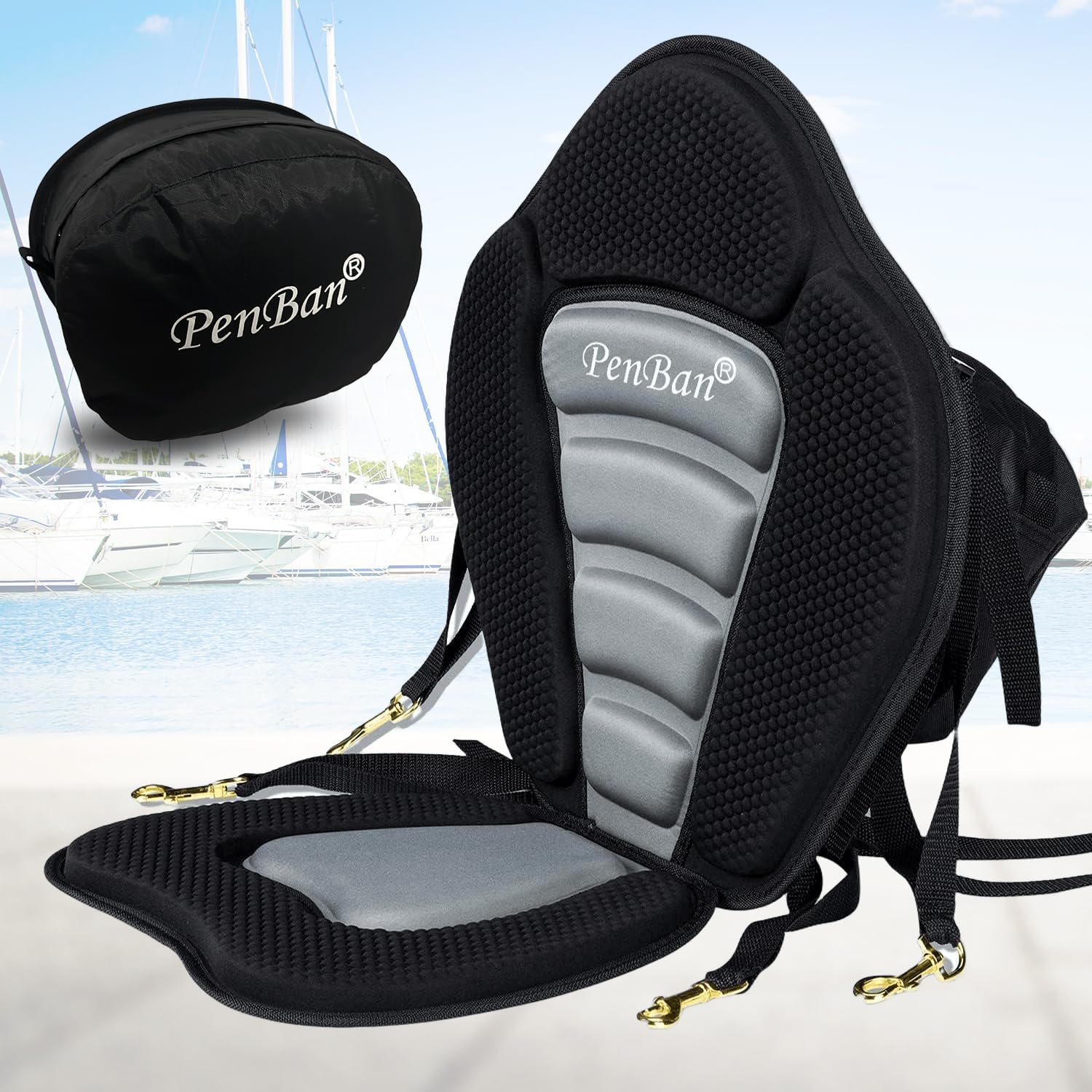 Universal Deluxe Kayak Seat Cushion for Comfort and Support