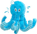 Dog Toys for Aggressive Chewers Squeaky Octopus Toy - Tough Tug Play