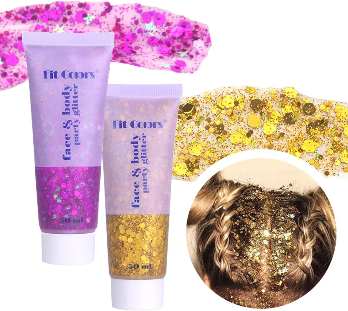 Sparkle With MEICOLY Mardi Gras Glitter Set
