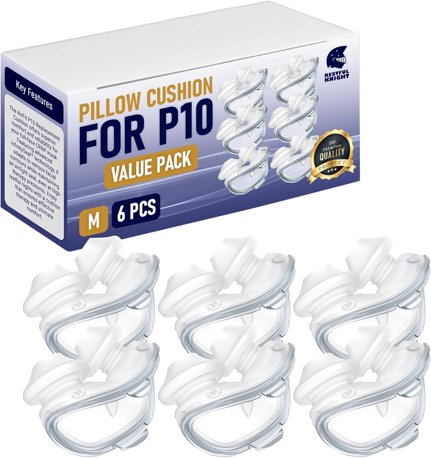 AirFit P10 Nasal Pillow Cushions for Ultimate Comfort & Fit