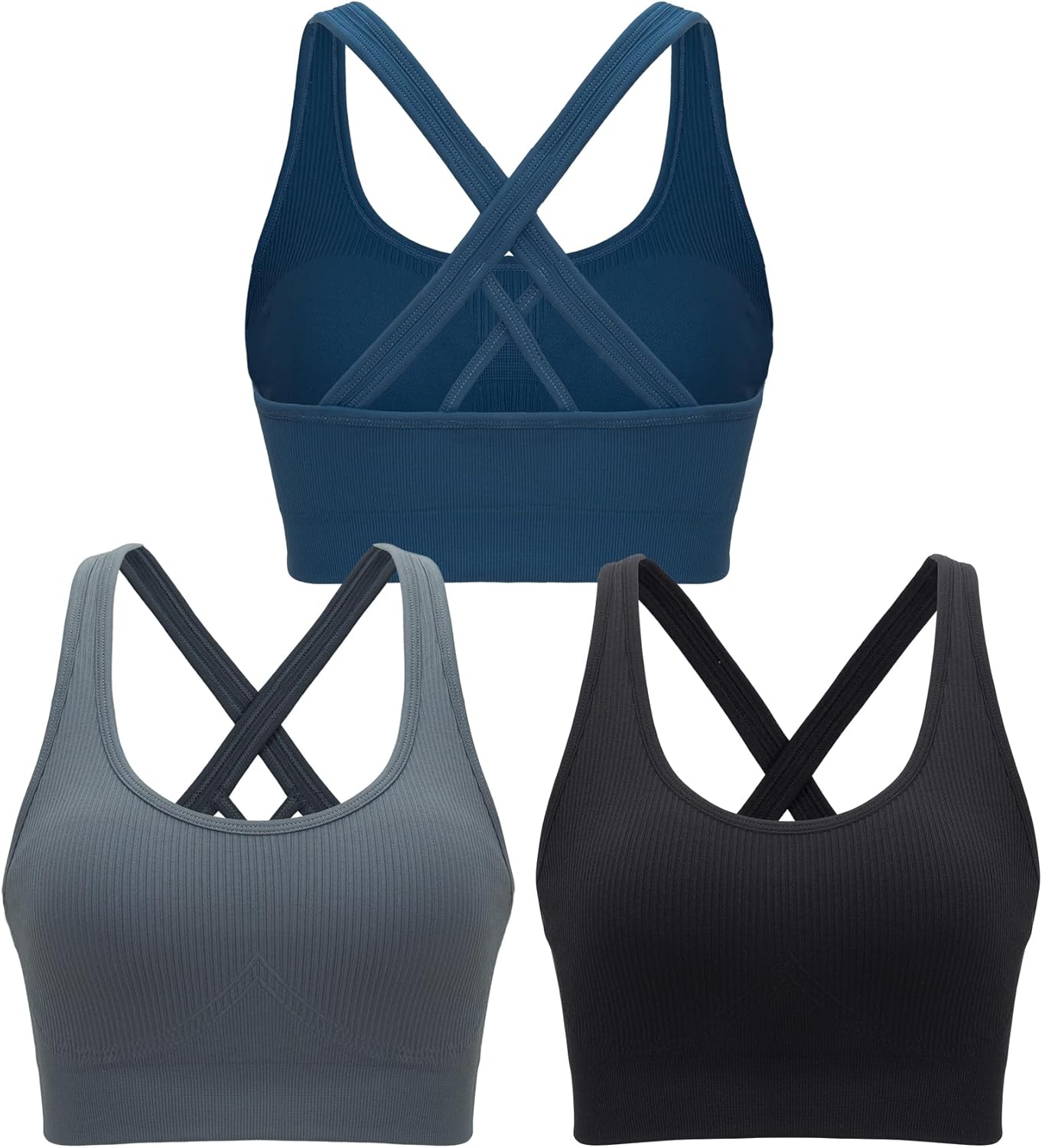 RUNNING GIRL High Support Sports Bra for Women with Style