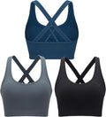 Running Girl Sports Bra for Women High Support - Criss-Cross Strappy
