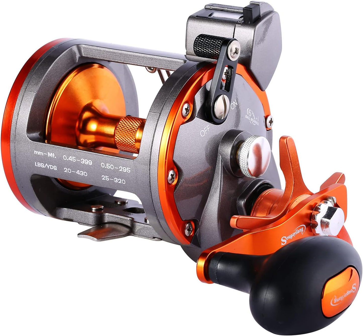 Sougayilang Line Counter Reel - Accurate Trolling Fishing!