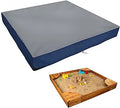Sandbox Cover 48x48x8in - Heavy Duty Waterproof Sandpit Protector