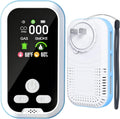5-in-1 Carbon Monoxide Detector Combo with LCD Display - Travel Ready