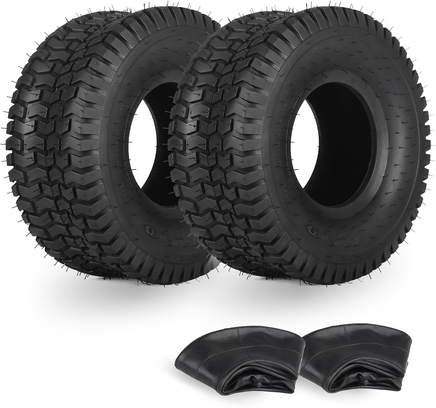 15x6.00-6 Tire and Inner Tube Set for Riding Mowers