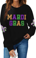 FAYALEQ Mardi Gras Sweatshirt - Festive Carnival Vibes!