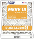 Filter King 19.25x23.25x1 Air Filter 4-Pack - MERV 13 Performance