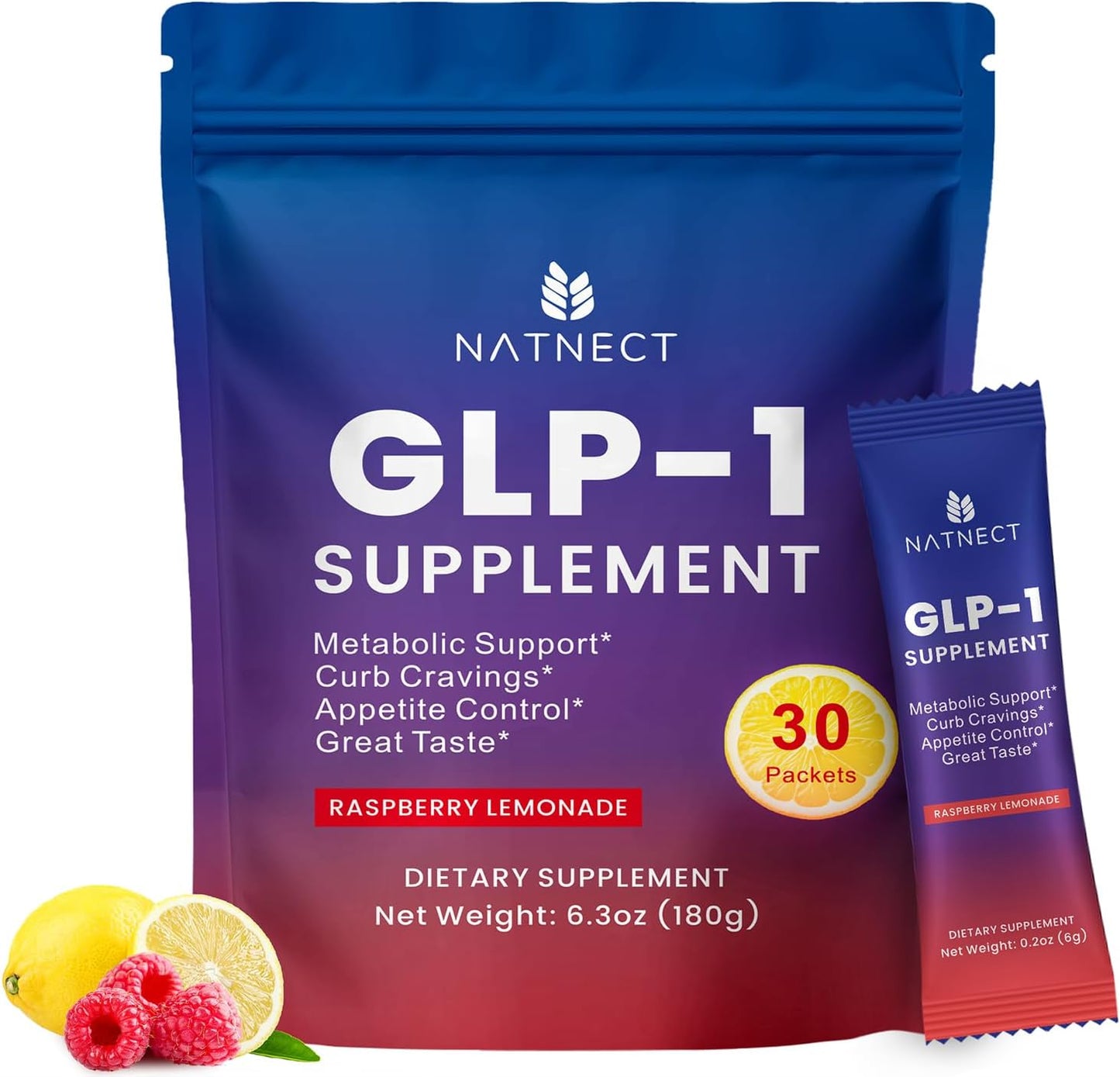 Natural GLP-1 Supplement Drink Mix for Metabolic Support