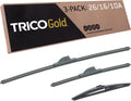 Trico Gold 3-Piece Wiper Blade Kit for 2013-2020 Toyota RAV4
