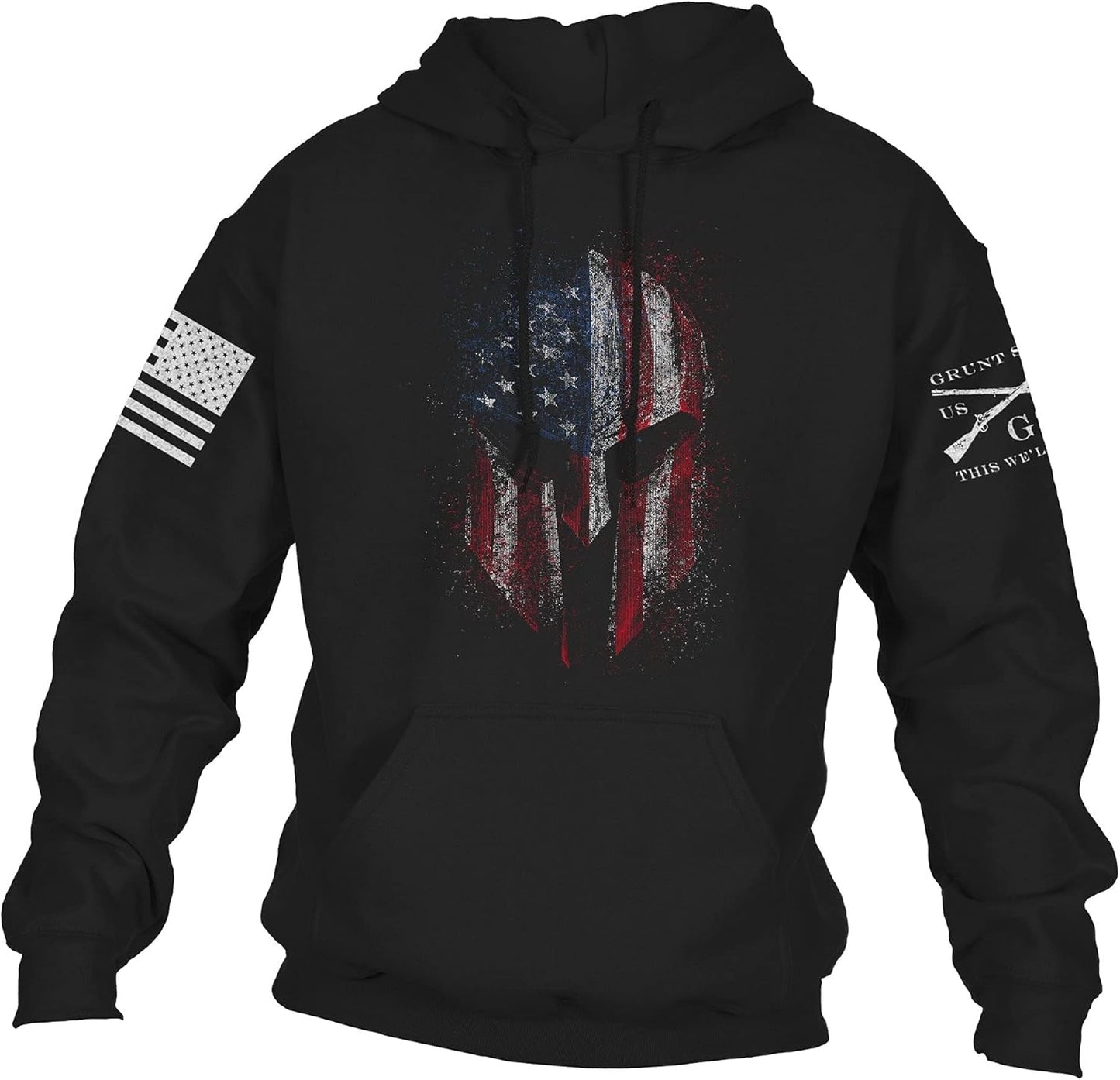 Grunt Style Spartan 2.0 Patriotic Hoodie