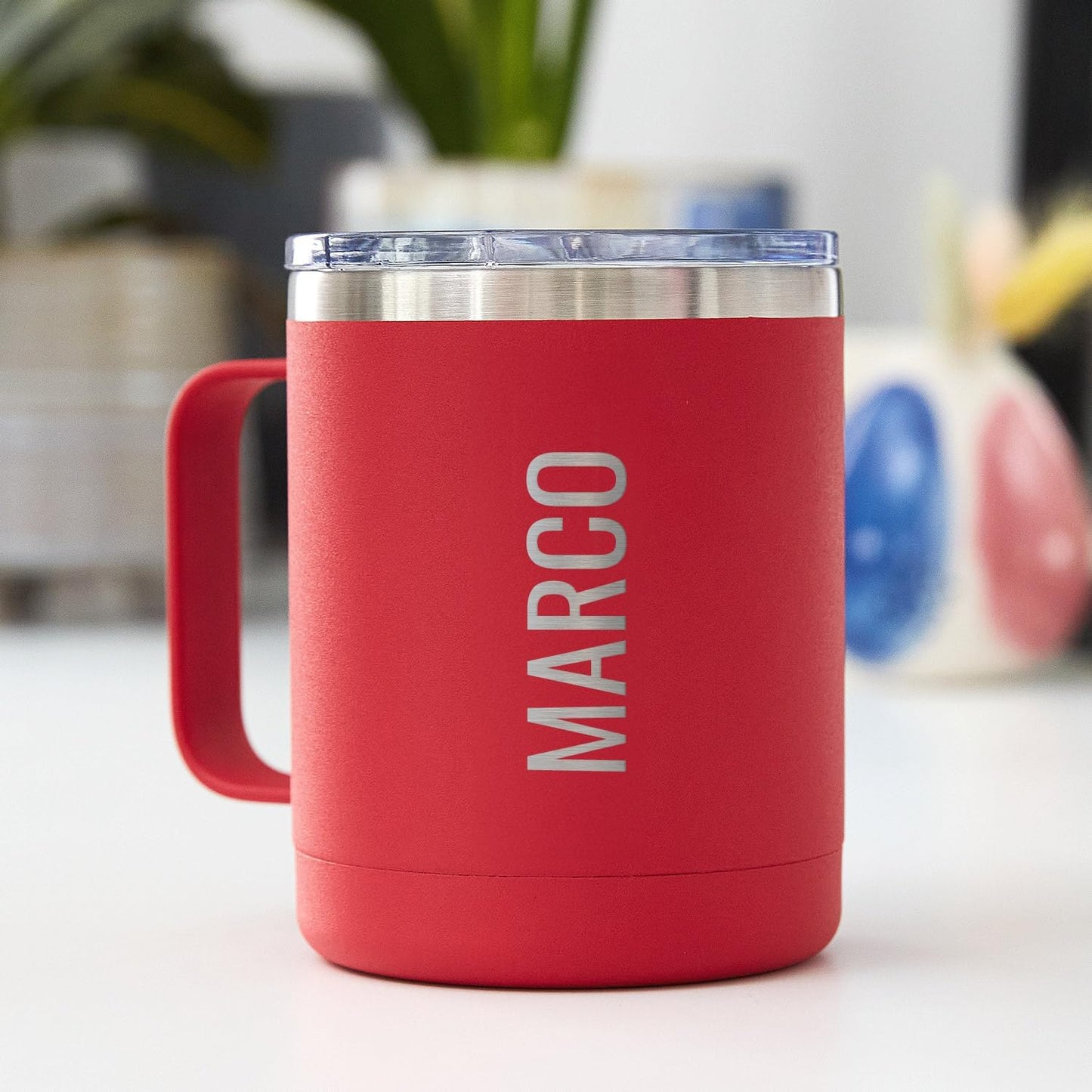 Personalized Stainless Steel Coffee Mug | Custom Gift for Bridal Party