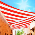 ColourTree Custom Right Triangle Sun Shade Sail 7ft x 13ft x 14.8ft