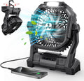 Portable Fan Rechargeable 20000mAh Battery Powered Fan - Quiet Strong