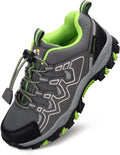 Kids Waterproof Hiking Trail Shoes with Bungee Closure - Outdoor