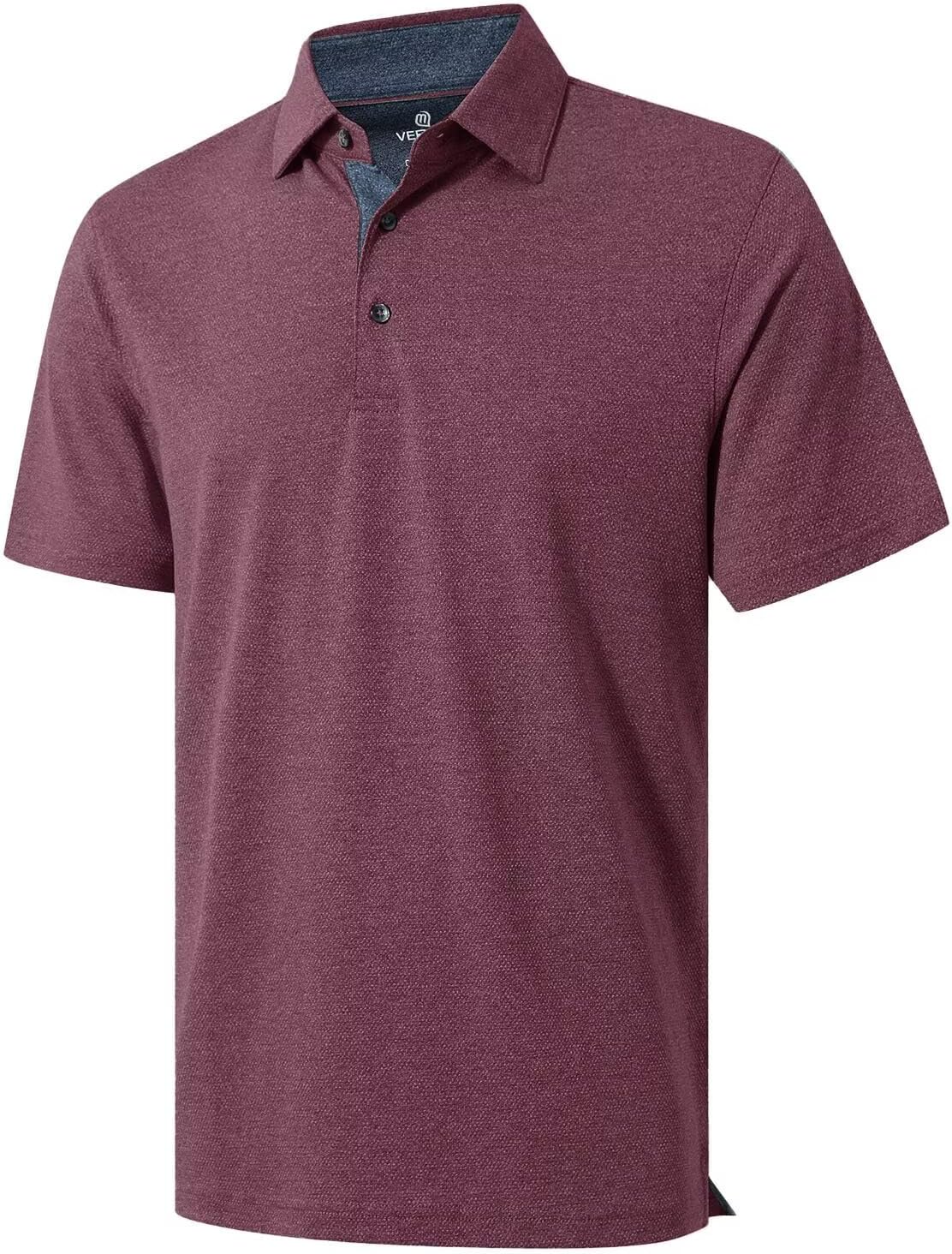 VEBOON Men's Polo Shirts for Comfort and Style in Any Setting