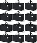 Heavy Duty Moving Bags Extra Large 93 L - Tough Foldable Totes