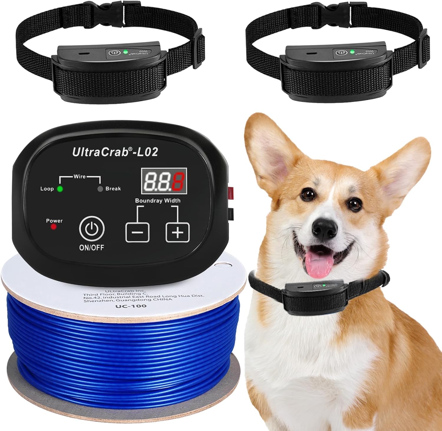 Basic In-Ground Pet Fence System for 2 Dogs - Secure Your Yard