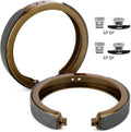 Rear Organic Material Brake Shoes 781PG for SUVs and Trucks - Quiet