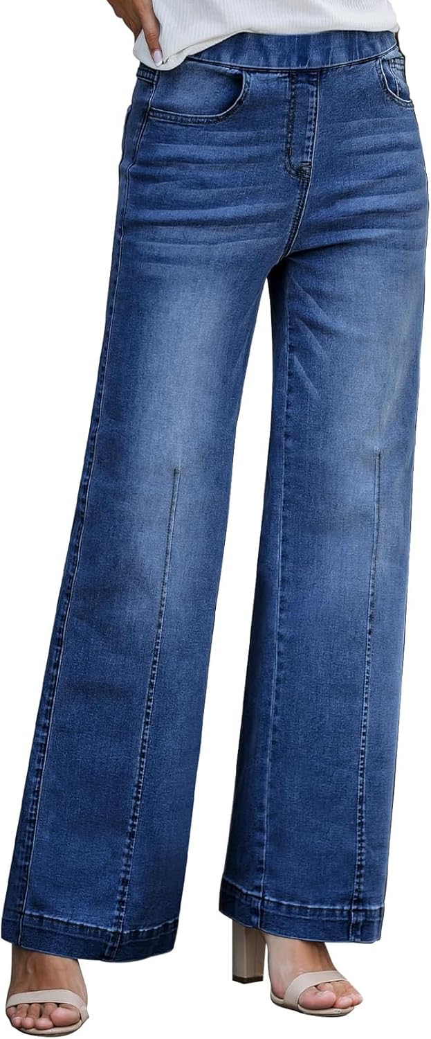 BestGirl Women's Baggy Jeans for a Stylish Y2K Look