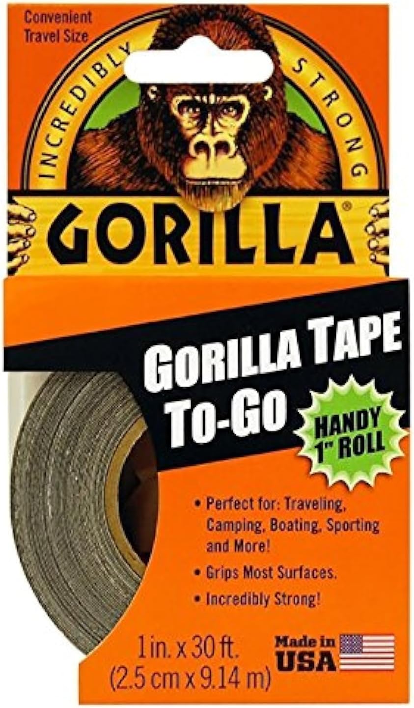 Gorilla Duct Tape to-Go: Powerful Grip for On-the-Go Repairs