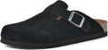 WHITE MOUNTAIN Women's Bari Comfort-Molded Clogs - Cozy Suede