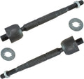 TRQ Front Inner Tie Rod Set for 2005-2010 Honda Odyssey