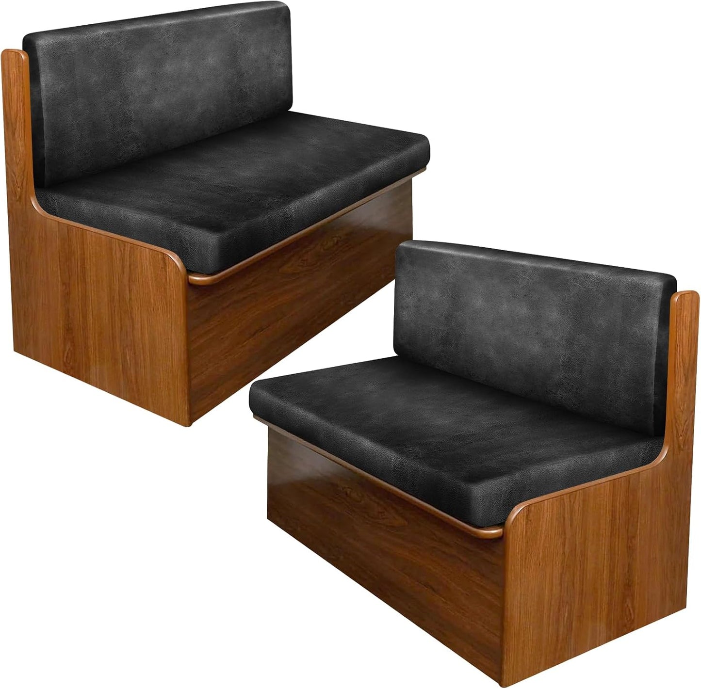 Leather Like RV Dinette Cushion Covers for Comfortable Travel