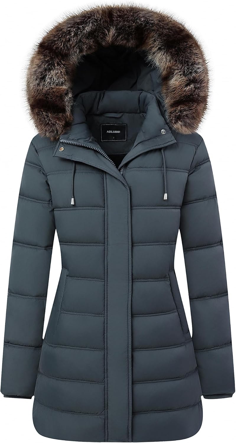 Ultra-Warm Womens Puffer Jacket for Freezing Weather Comfort