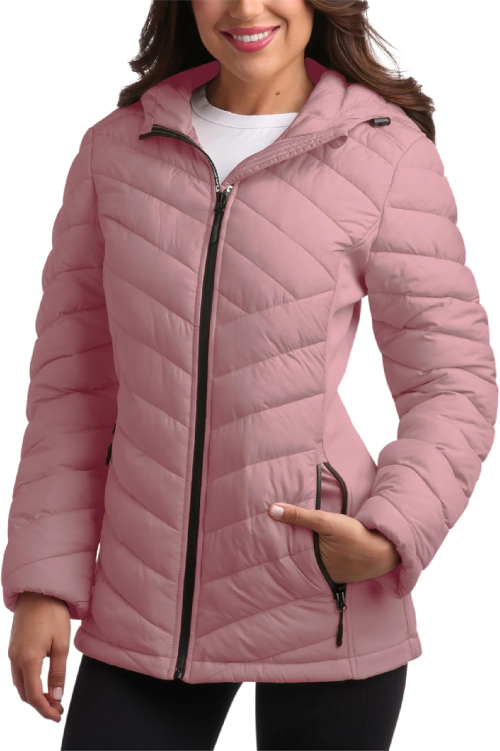 Reebok Womens Lightweight Quilted Jacket for Versatile Style