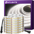 Outdoor LED Strip Lights Waterproof White 16.4ft - Bright 5000K Tape