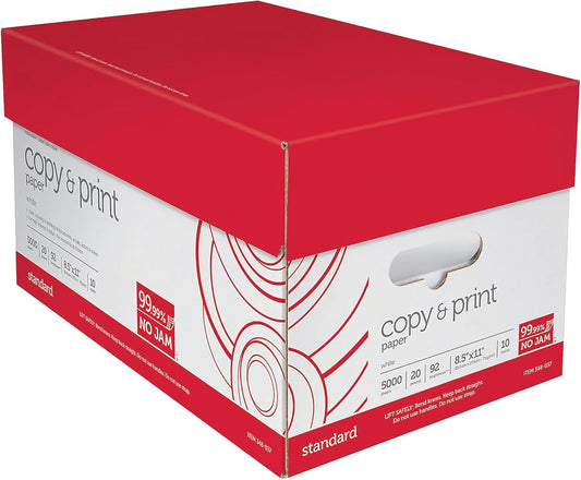 Multi-Use Copy & Printer Paper - 8.5 x 11 in, 5000 Pages