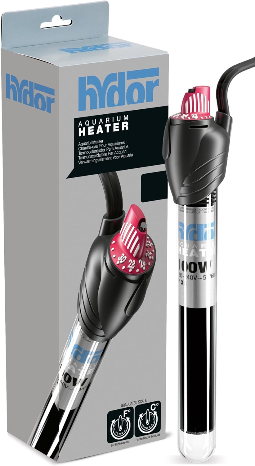 Hydor Theo 25W Shatterproof Heater for Small Tanks