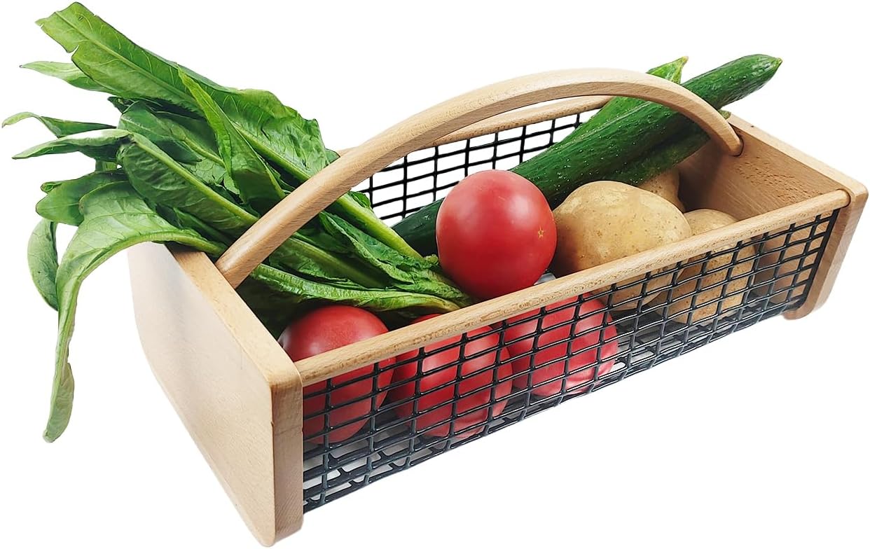 Garden Hod Harvest Basket for Durable Gardening and Kitchen Use