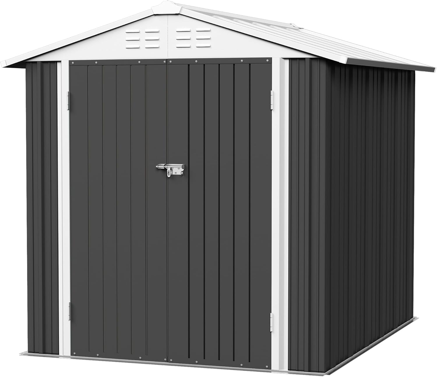 Flamaker Waterproof Metal Garden Shed for Outdoor Storage Needs