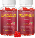 Magnesium Glycinate Gummies 500mg - Sleep, Calm & Mood Support