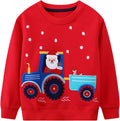 Bumeex Toddler Boy's Crewneck Sweatshirt, Comfortable & Stylish
