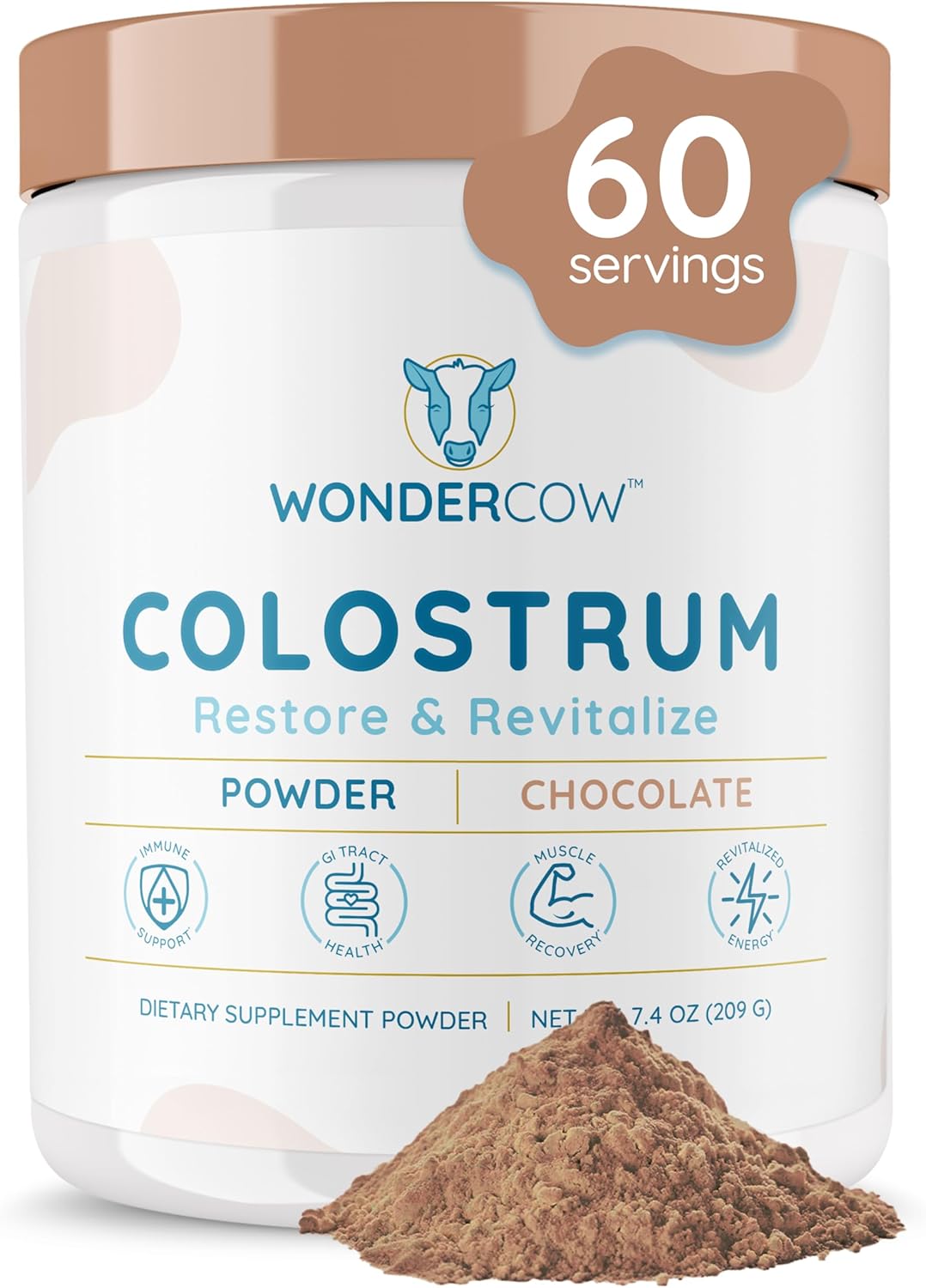 Colostrum Supplement Powder for Gut Health & Immune Support