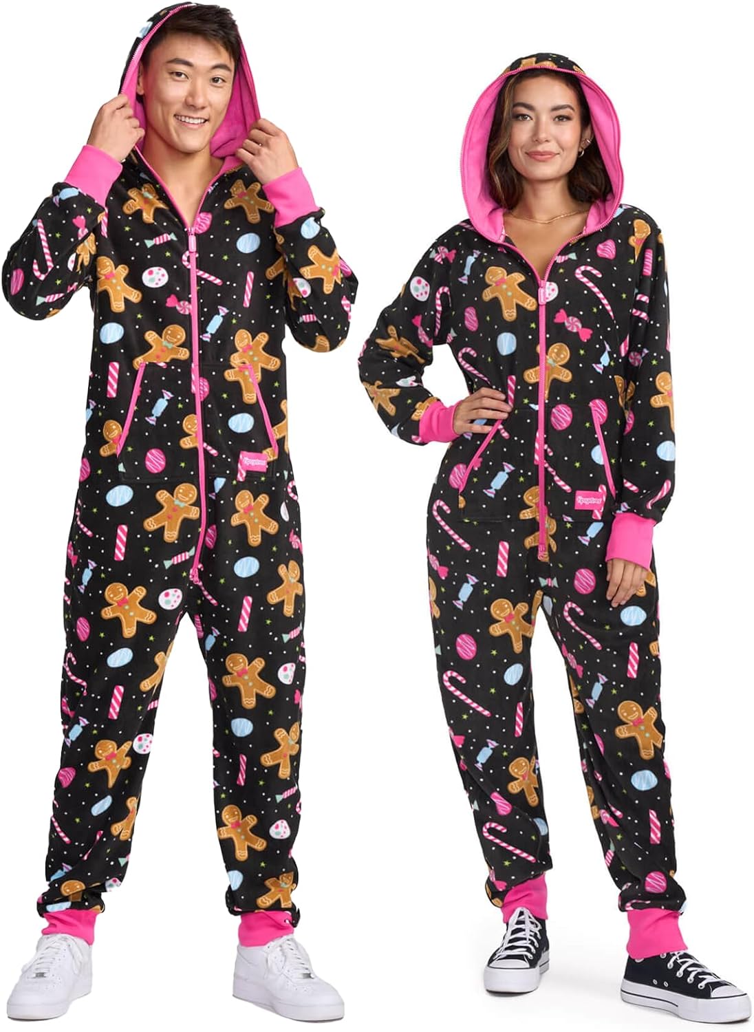 Tipsy Elves Christmas Onesies for Adults - Comfy Holiday Jumpsuits