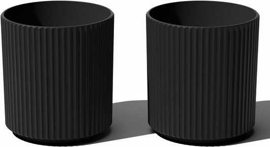 Veradek Demi Series Round Planter for Modern Decor and Plants