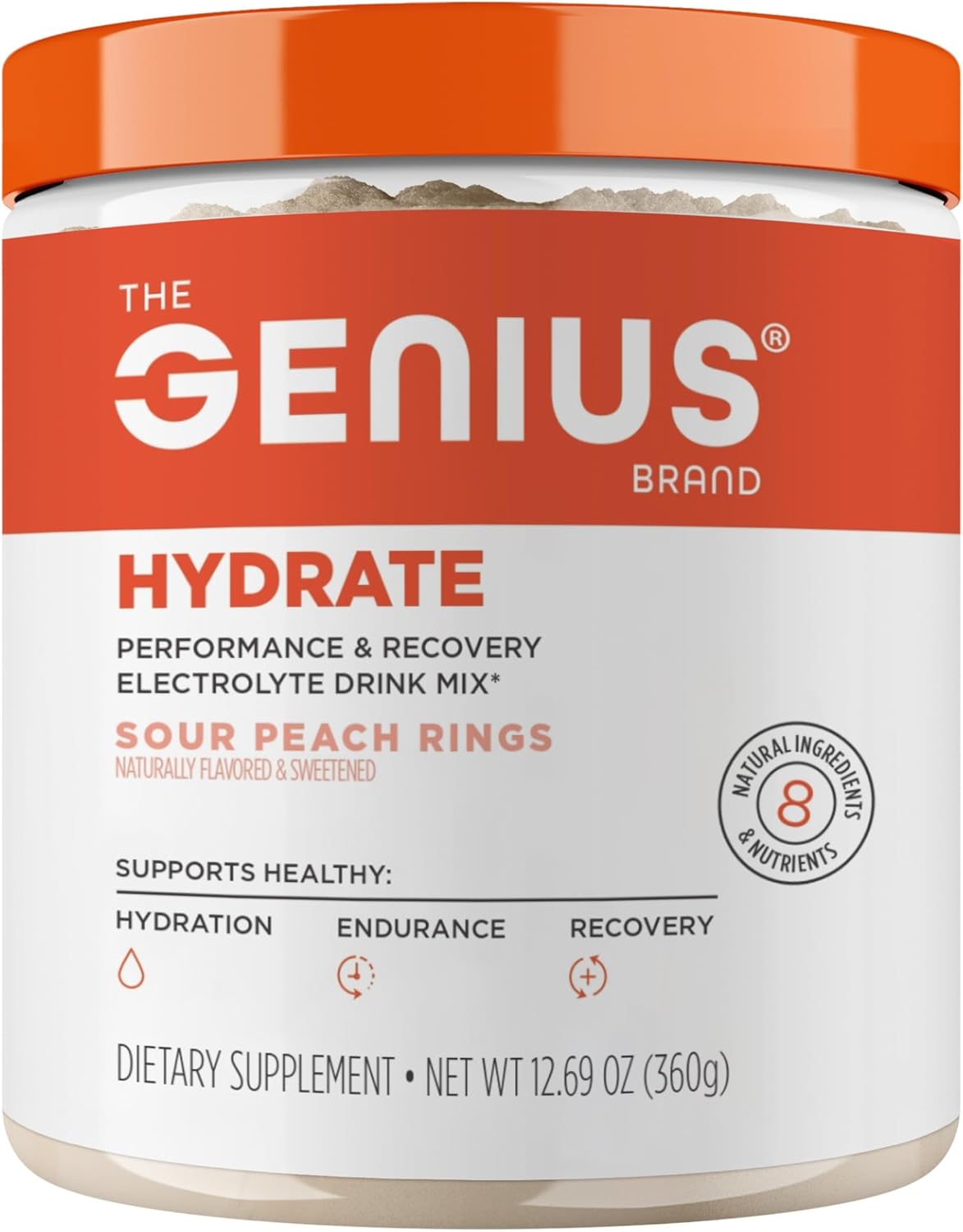Genius Hydrate Electrolyte Supplement for Daily Hydration