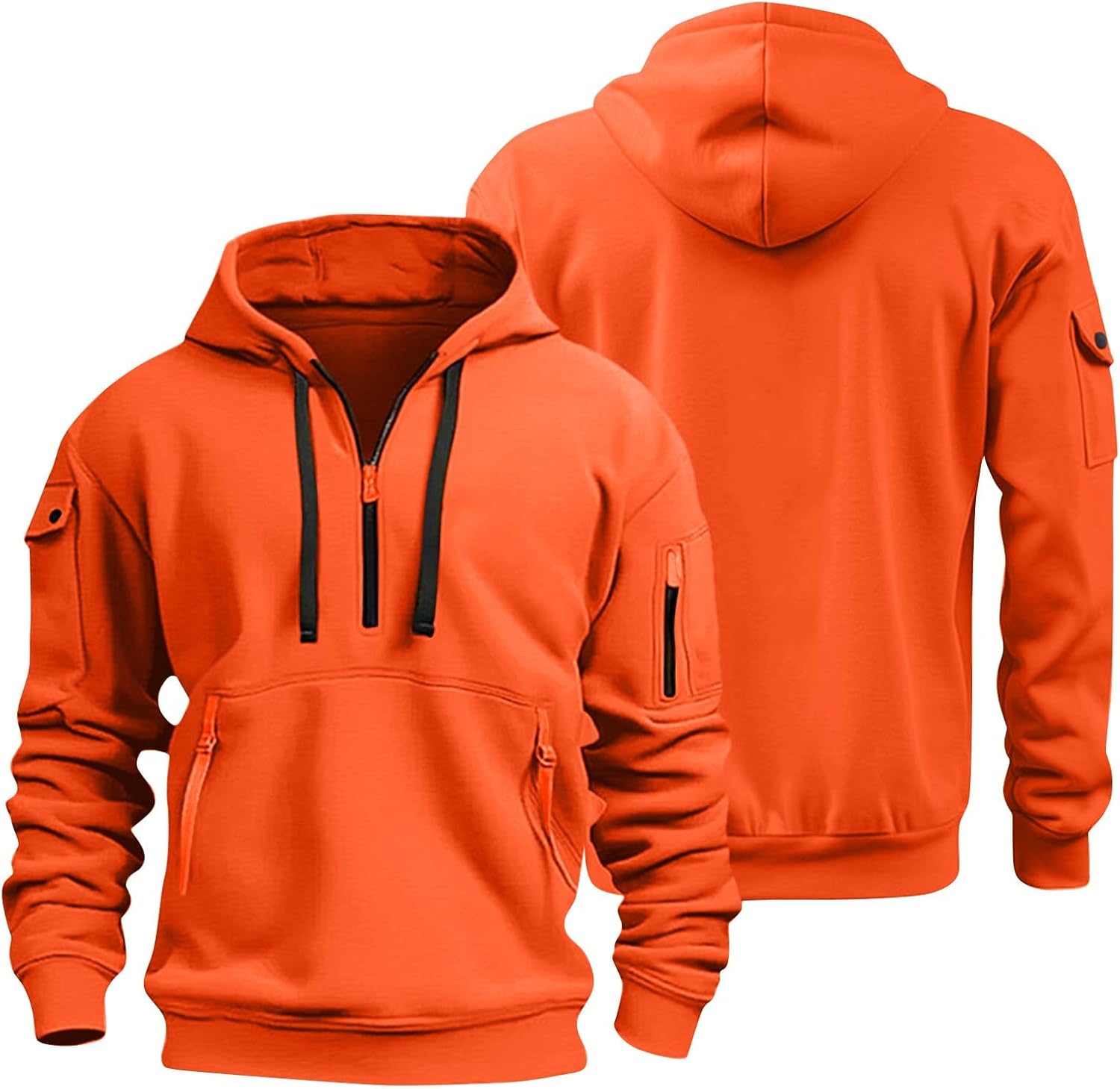 RTTUIOP Men's Lightweight Half Zip Hoodie