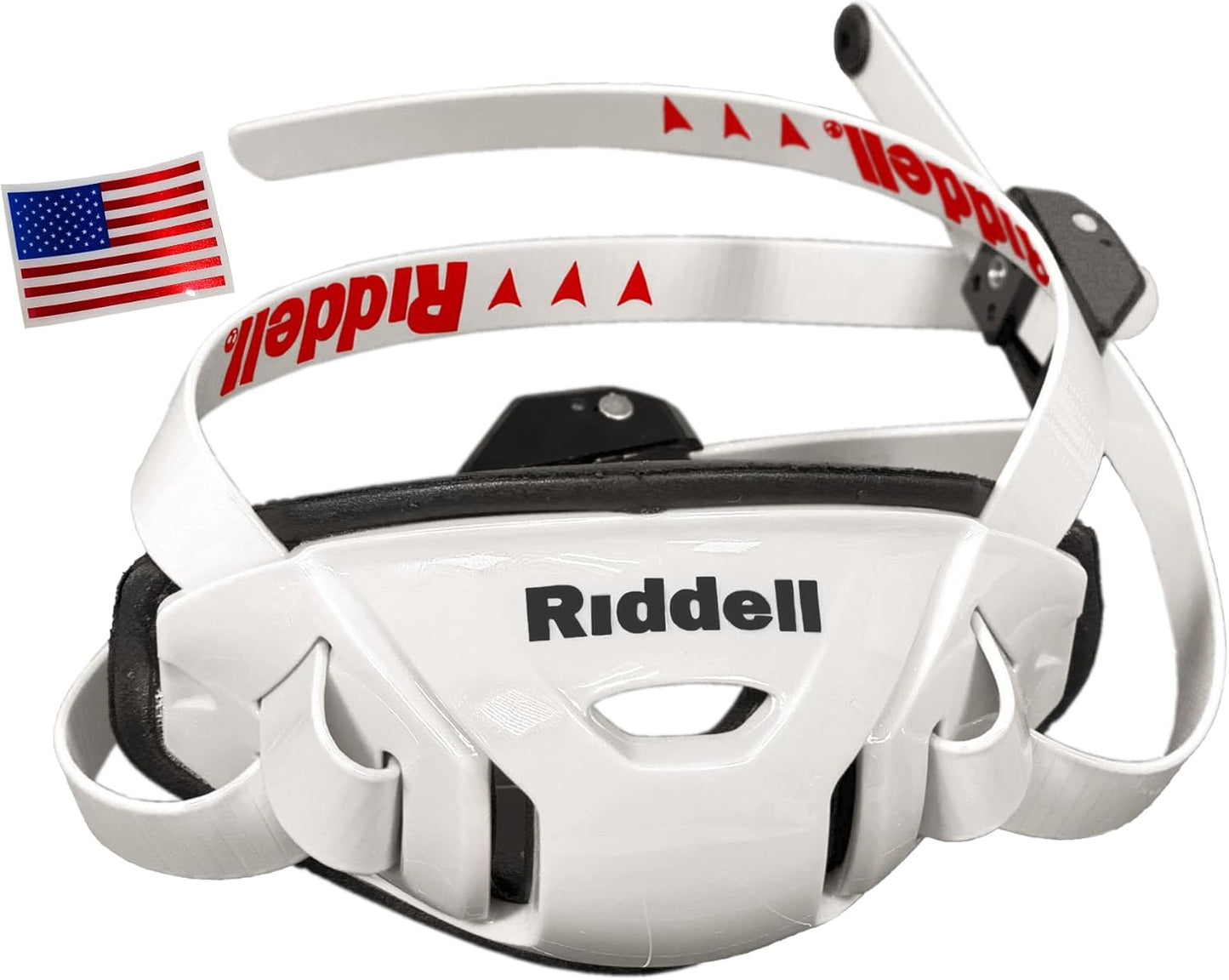 Riddell SpeedFlex Hard Cup Cam-Loc Chinstrap with US Flag Decal