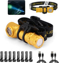 High Lumens LED Rechargeable Headlamp for Outdoor Adventures