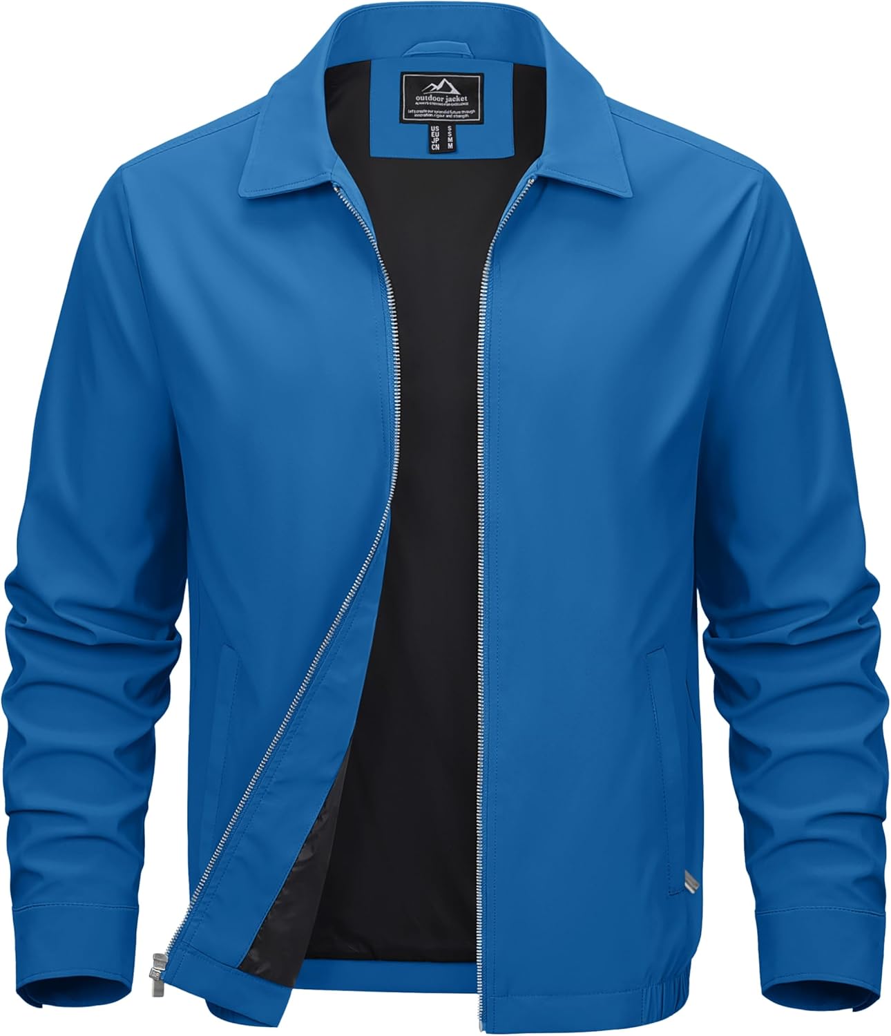 MAGCOMSEN Men's Lightweight Jackets for Casual Outdoor Wear