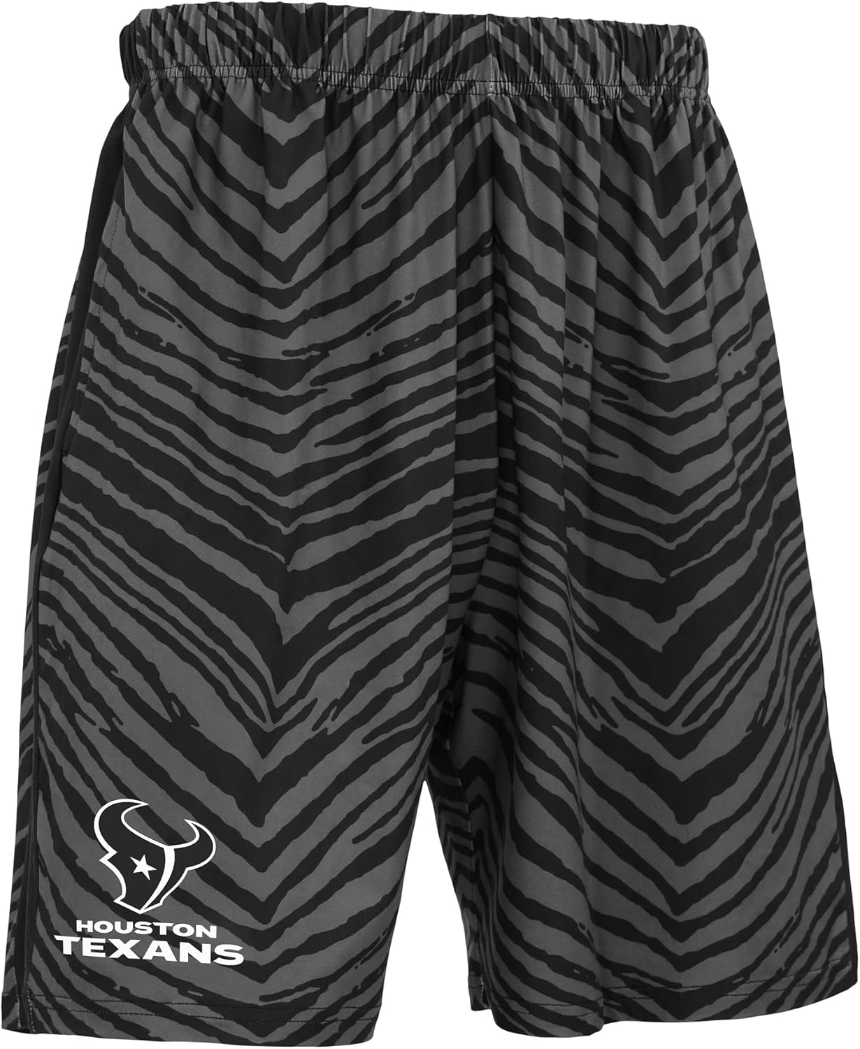 Zubaz NFL Men's 7 Inseam Shorts in Vibrant Camo and Zebra Styles